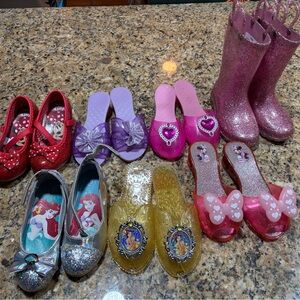 Disney Kids Shoes Collection mostly all size 9